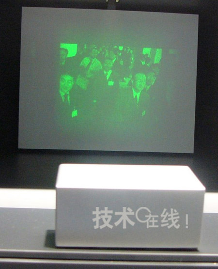 超强投影机普通DV影片转为全息影像