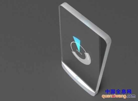 超酷3D全息投影概念手机 透明屏幕支持3D地图导航