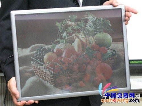 普利司通A3尺寸彩色电子纸