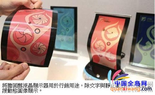 彩色胆固醇液晶显示器