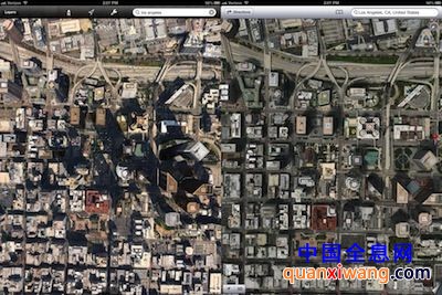 [多图]iOS 6的3D地图在清晰度上要明显优于谷歌地图