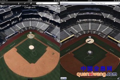 [多图]iOS 6的3D地图在清晰度上要明显优于谷歌地图