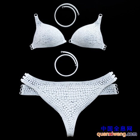 全球首款3D打印比基尼图赏
