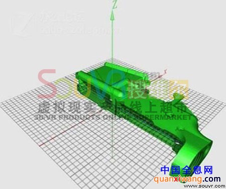 枪械零件的3D模型
