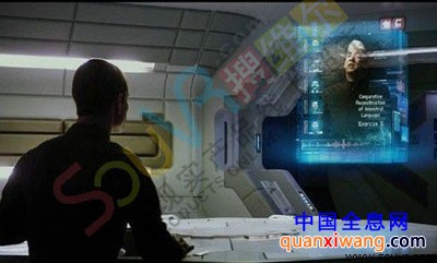 透明悬浮全息显示技术