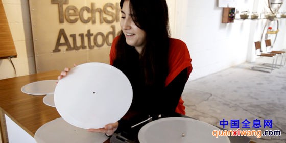 全球首批3D打印唱片诞生