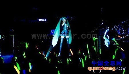 初音少女3D全息投影演唱会