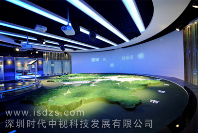 全息3D投影立体投影-虚拟现实全息玻璃屏互动投影图1