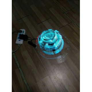 全息风扇广告机，全息风扇3D效果展示，全息扇
