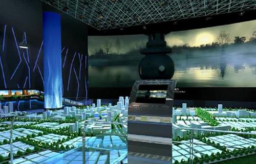 深圳全息展厅设计 多媒体展示 全息投影 互动投影图1