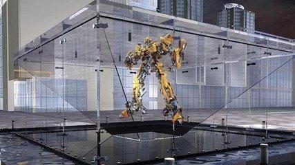 深圳3D全息展示柜|全息投影展柜|触控一体机图3