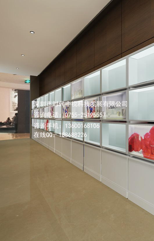 3d全息投影展柜_全息玻璃.透明液晶屏展示柜图2