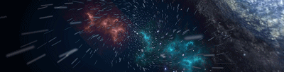 宇宙主题全息投影素材图2