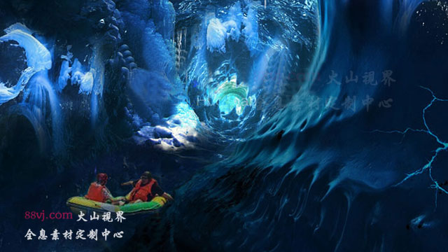 旅游景区漂流项目，全息投影打造不一样的体验图1