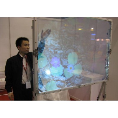 3d全息投影膜.透明纳米膜多点触控系统图2