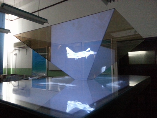 全息成像展示柜图1