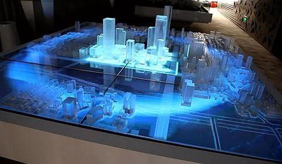 科技感十足的全息数字沙盘图2