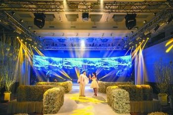 全息投影纱幕 4D宴会厅婚礼秀方案设计施工运营供应商图2