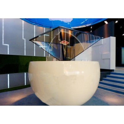270度全息展示柜，360全息展柜，异形全息展柜定制图3