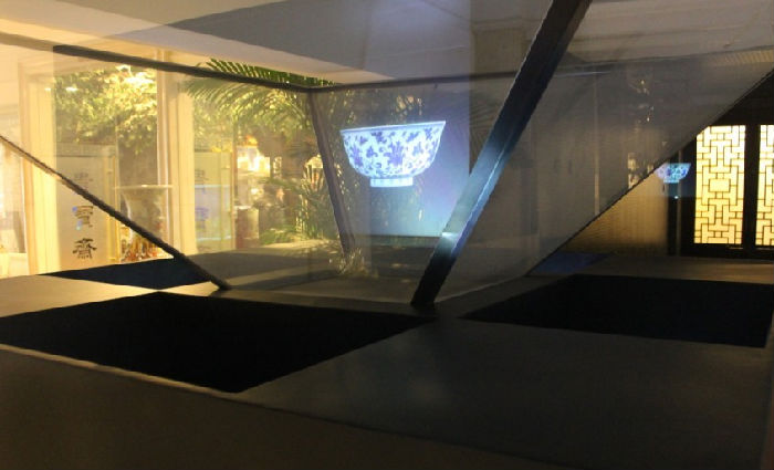全息成像，虚拟与现实的双重世界 - 裸眼影像 全息展柜图3