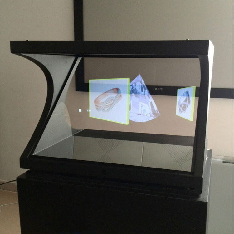 全息展柜  180/270/360度3d互动成像展示柜图2
