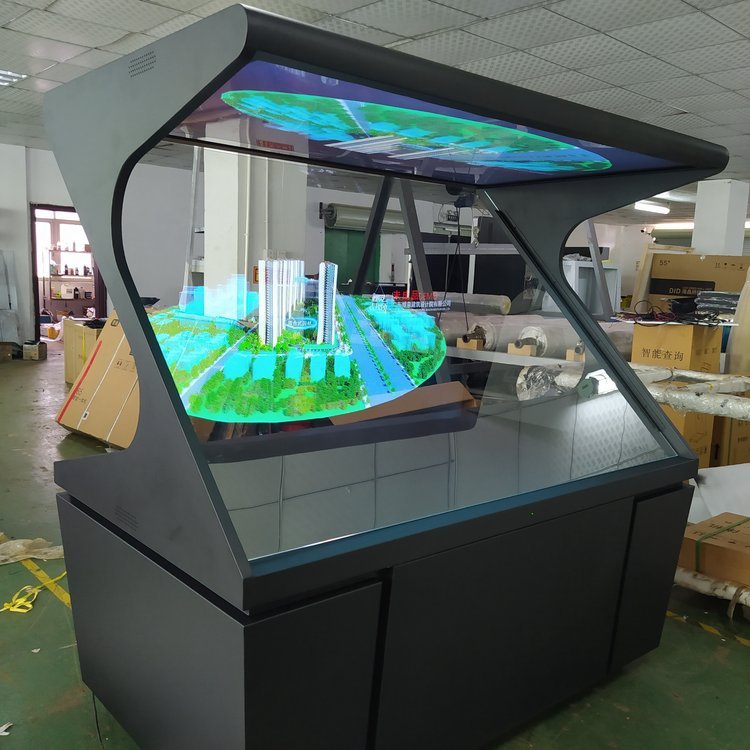 全息展柜  180/270/360度3d互动成像展示柜图3