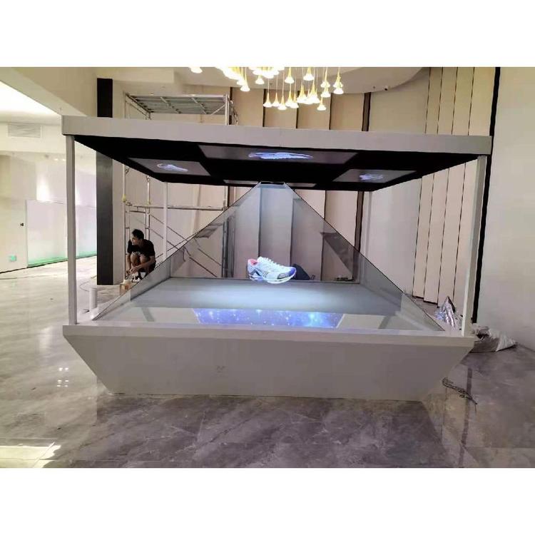 全息展示柜/360裸眼3D立体金字塔/沙盘互动展示展厅定制图2