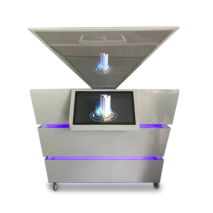 3D全息展示柜 360度幻影成像展柜 四面全息展示柜